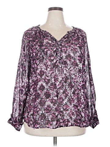 Democracy Long Sleeve Blouse (view 1)