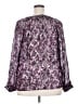 Democracy Purple Long Sleeve Blouse Size 2X - photo 2