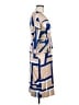 Unbranded Graphic Tan Cocktail Dress Size M - photo 4
