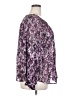 Democracy Purple Long Sleeve Blouse Size 2X - photo 4
