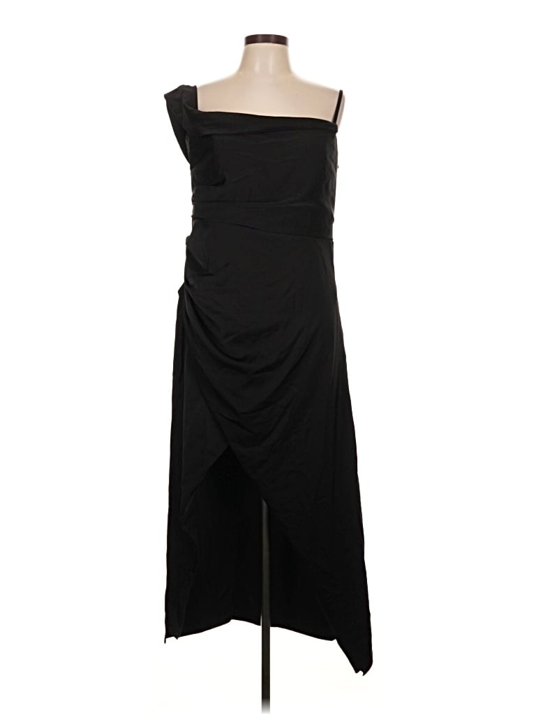 Pre-owned Lulus Cocktail Dress In Black