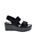 Candie's Black Wedges Size 7 1/2 - photo 1