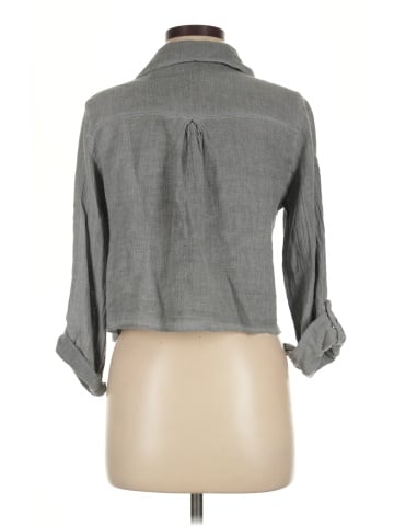Summersalt 3/4 Sleeve Button-Down Shirt (view 2)