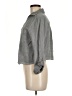 Summersalt Gray 3/4 Sleeve Button-Down Shirt Size M (estimated) - photo 5