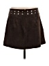 BCBGMAXAZRIA Solid Brown Casual Skirt Size S - photo 2