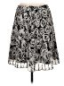 Calvin Klein 100% Polyester Paisley Silver Formal Skirt Size L (estimated) - photo 2