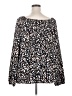Kaileigh 100% Polyester Black Long Sleeve Blouse Size 2X - photo 2