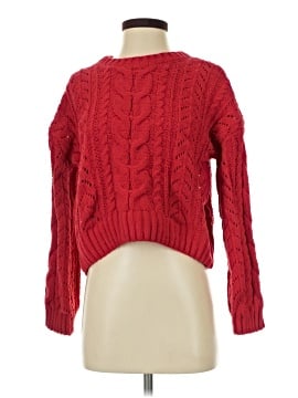 Pink Rose Pullover Sweater (view 1)