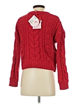 Pink Rose Pullover Sweater (view 2)
