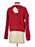 Pink Rose 100% Polyester Red Pullover Sweater Size S - photo 2