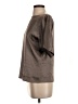 St. John Brown Short Sleeve Blouse Size P (petite) - photo 5