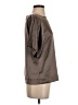St. John Brown Short Sleeve Blouse Size P (petite) - photo 4