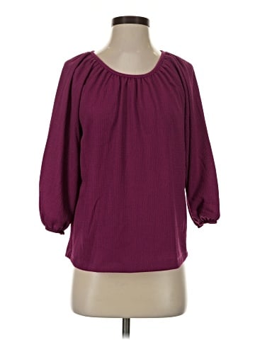 Croft & Barrow 3/4 Sleeve Blouse (view 1)