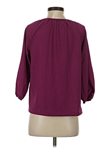 Croft & Barrow 3/4 Sleeve Blouse (view 2)