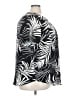 Torrid Tropical Black Short Sleeve Blouse Size 3X Plus (3) - photo 4