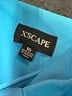 Xscape Solid Blue Cocktail Dress Size 16 - photo 4