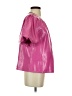 THML Pink Short Sleeve Blouse Size S - photo 4