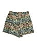 Topshop Paisley Green Shorts Size 4 - photo 2