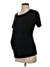 Smallshow Black Short Sleeve Top Size Sm Maternity - photo 1