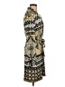 Hale Bob Print Gold Casual Dress Size S - photo 4