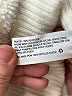 New Glory 100% Polyester Ivory Pullover Sweater Size XL - photo 8