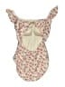 Hermoza Floral Ivory One Piece Swimsuit Size S (estimated) - photo 2