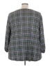 C established 1946 Green 3/4 Sleeve Blouse Size 26 - 28 - photo 2