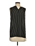 Sears 100% Polyester Black Sleeveless T-Shirt Size XS - photo 1