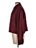 Ann Taylor LOFT 100% Polyester Burgundy Long Sleeve Blouse Size L - photo 5