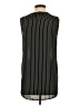 Sears 100% Polyester Black Sleeveless T-Shirt Size XS - photo 2