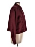Ann Taylor LOFT 100% Polyester Burgundy Long Sleeve Blouse Size L - photo 4