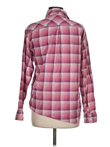 American Eagle Outfitters Long Sleeve Button-Down Shirt (view 2)