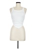 Shein White Tank Top Size 6 - photo 1