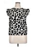 Shein Silver Short Sleeve Top Size XL - photo 1