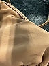Unbranded Solid Tan Brown Swimsuit Top Size S - photo 3