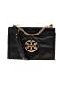 Tory Burch 100% Leather Black Leather Shoulder Bag One size - photo 1