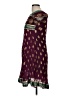 Assorted Brands 100% Polyester Paisley Burgundy Casual Dress Size S (estimated) - photo 5