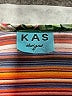 KAS Blue 3/4 Sleeve Blouse Size M - photo 7
