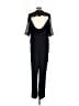 BCBGMAXAZRIA 100% Polyester Black Jumpsuit Size M - photo 2