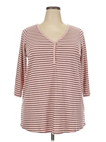 Roaman's Long Sleeve Top (view 1)