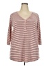 Roaman's Pink Long Sleeve Top Size 18 (L) - photo 1
