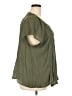 Assorted Brands Green Short Sleeve Blouse Size 2X - photo 4