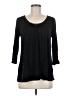 Assorted Brands Black 3/4 Sleeve Top Size M - photo 1