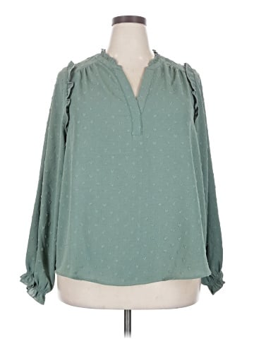 Democracy Long Sleeve Blouse (view 1)