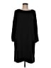 Chico's Solid Black Casual Dress Size M - photo 1