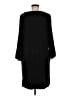 Chico's Solid Black Casual Dress Size M - photo 2
