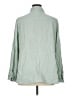 Torrid 100% Rayon Green Long Sleeve Button-Down Shirt Size 1X Plus (1) - photo 2
