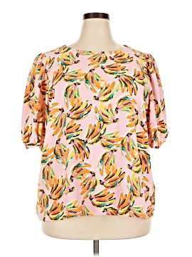 Crown & Ivy Short Sleeve Blouse