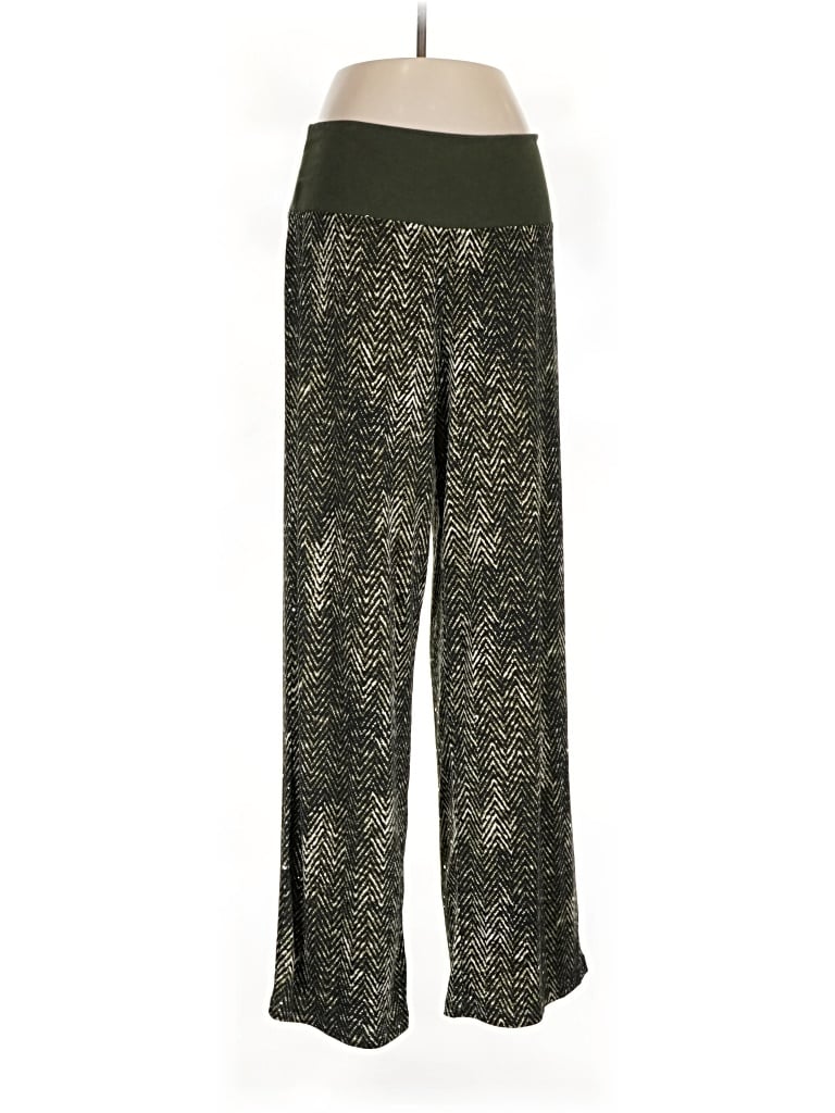 Pre-owned Women With Control Casual Pants In Gold