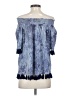 RUBY YAYA 100% Cotton Blue Sleeveless Blouse Size S - photo 2